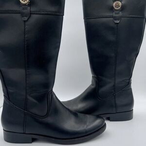 Tommy Hilfiger Elegant Black Over the Knee Boots